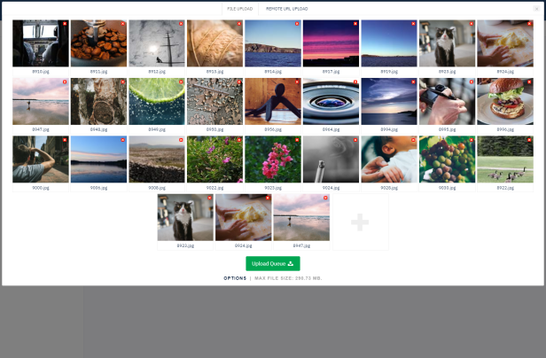 Drag and Drop Upload